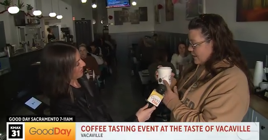 Scratch n Smile Sleeves featured by Unleashed Coffee on Good Day Sacramento